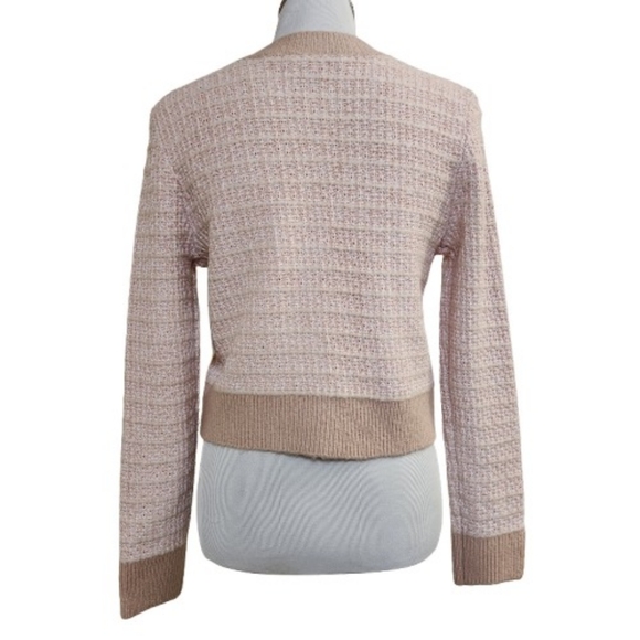 🆕️Laundry by Shelli Segal Bouclé Button Front Cardigan - Picture 8 of 10